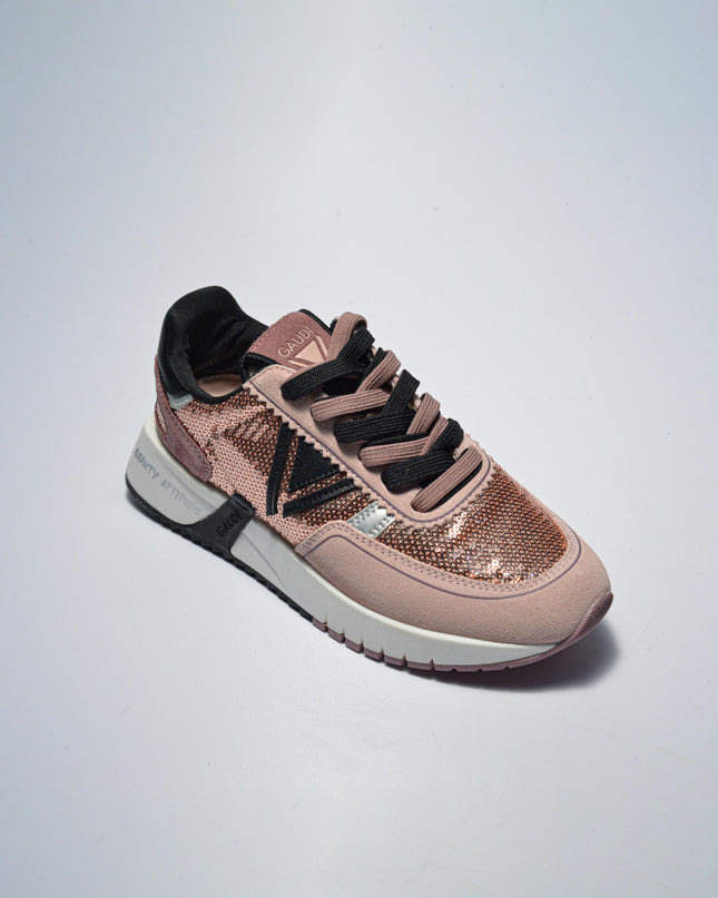 GAUDI C.C 4722 SNEAKERS ROSA-NERA