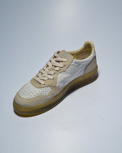 AUTRY ON02  C.C SNEAKERS BIANCA-BEIGE