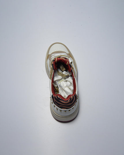 GAUDI 4711 SNEAKERS BIANCA-BEIGE