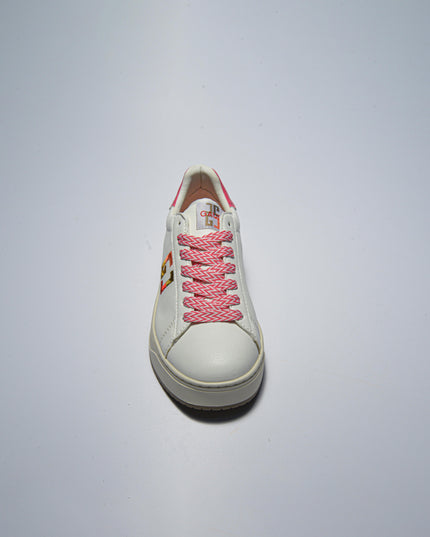 GAUDI C.C 4320 SNEAKERS BIANCA-ROSA