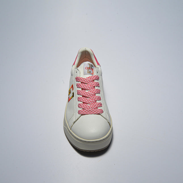 GAUDI C.C 4320 SNEAKERS BIANCA-ROSA