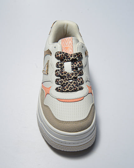 GAUDI 4341 SNEAKERS BIANCA-BEIGE