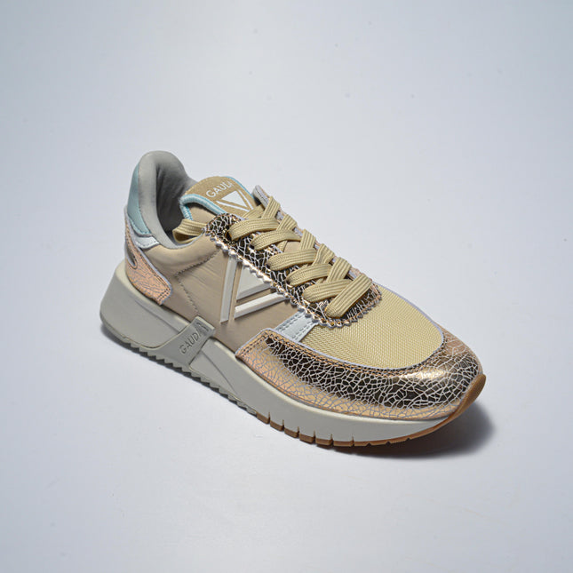 GAUDI 4380 SNEAKERS ORO -BEIGE