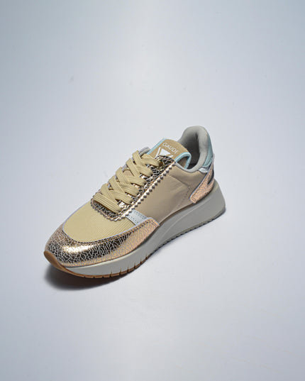 GAUDI 4380 SNEAKERS ORO -BEIGE