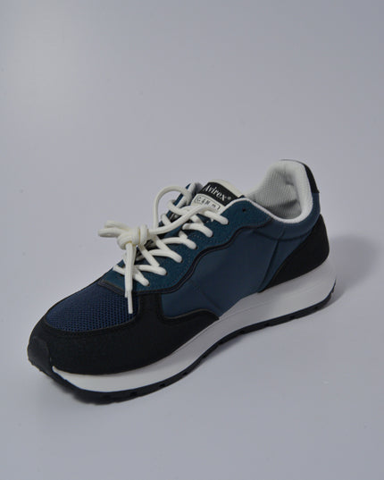 AVIREX N001 SNEAKERS BLU-NERA