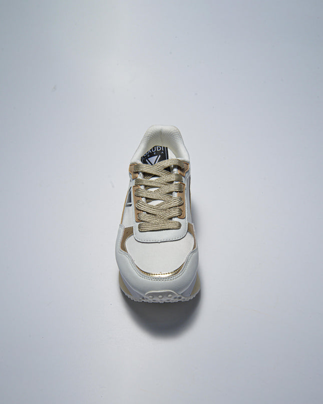 GAUDI 4361 SNEAKERS BIANCA-ORO