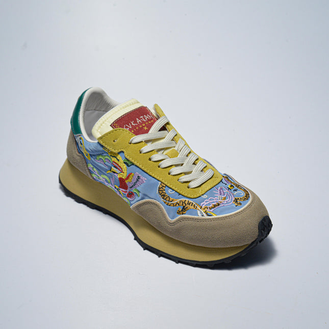 JOHN RICHMOND 7228 SNEAKERS BEIGE-GIALLA