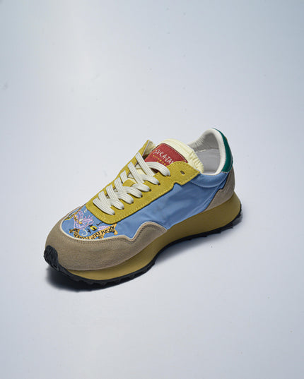 JOHN RICHMOND 7228 SNEAKERS BEIGE-GIALLA