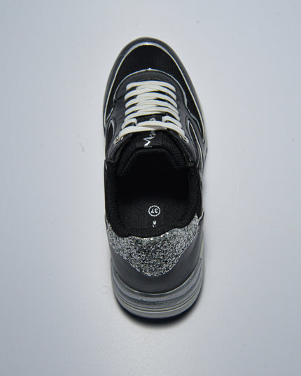 MANILA GRACE V.100 SNEAKERS NERA-ARGENTO