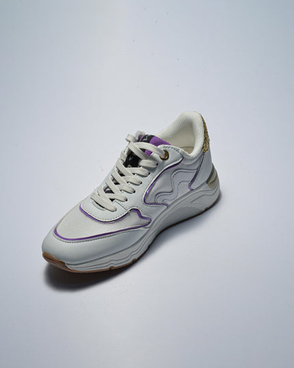 MANILA GRACE V.14 SNEAKERS BIANCA-ORO