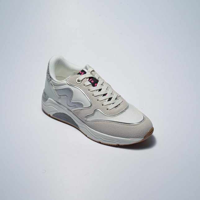 MANILA GRACE V.13 SNEAKERS BIANCA-ARGENTO