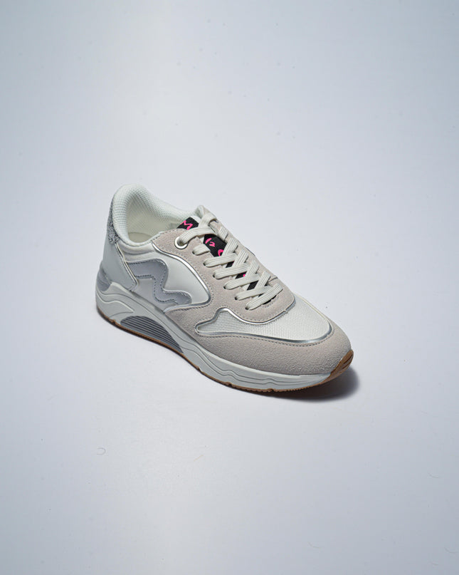 MANILA GRACE V.13 SNEAKERS BIANCA-ARGENTO