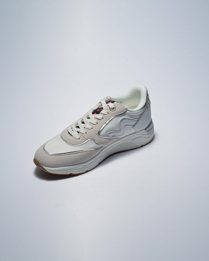 MANILA GRACE V.13 SNEAKERS BIANCA-ARGENTO