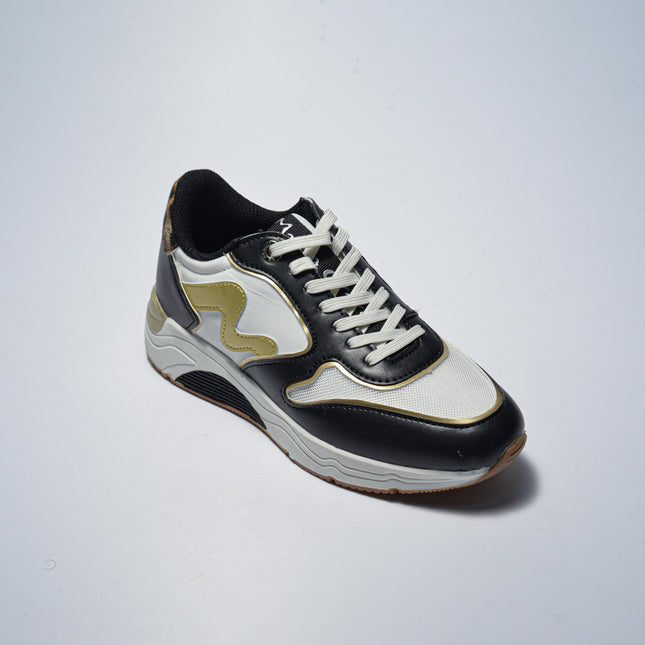 MANILA GRACE V.104 SNEAKERS NERA-ORO