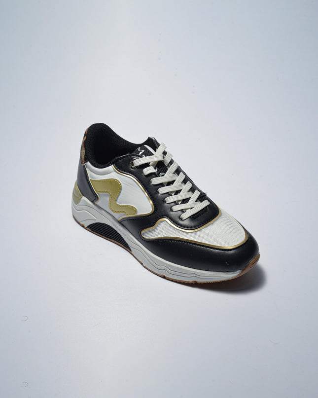 MANILA GRACE V.104 SNEAKERS NERA-ORO
