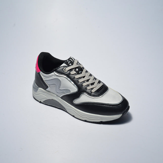 MANILA GRACE V.102 SNEAKERS NERA-BIANCA-ARGENTO