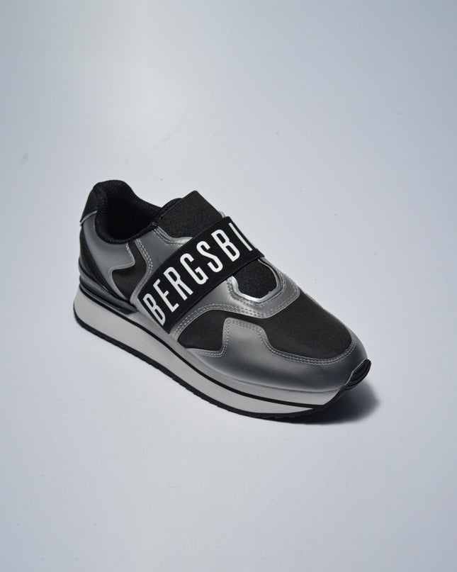 BIKKEMBERGS 0155 SNEAKERS GRIGIA-NERA