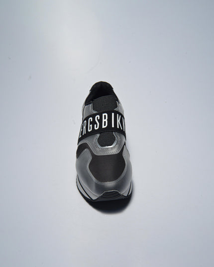 BIKKEMBERGS 0155 SNEAKERS GRIGIA-NERA