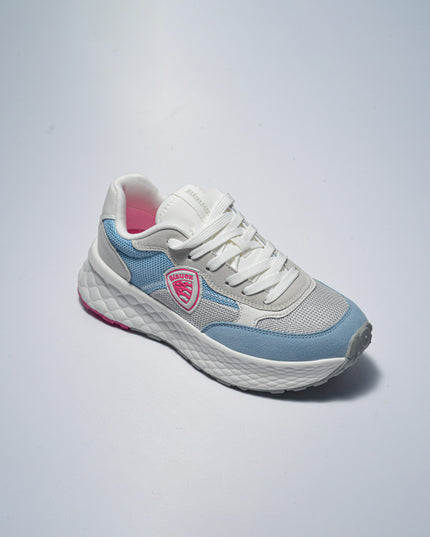 BLAUER 1\MEG SNEAKERS GRIGIA-CELESTE