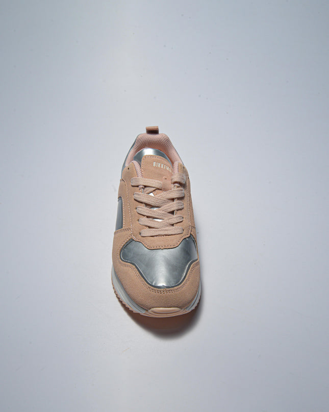 BIKKEMBERGS 0189 SNEAKERS ROSA-GRIGIO