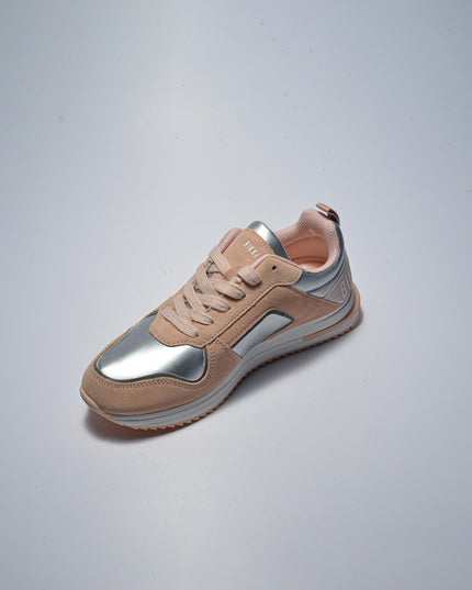 BIKKEMBERGS 0189 SNEAKERS ROSA-GRIGIO