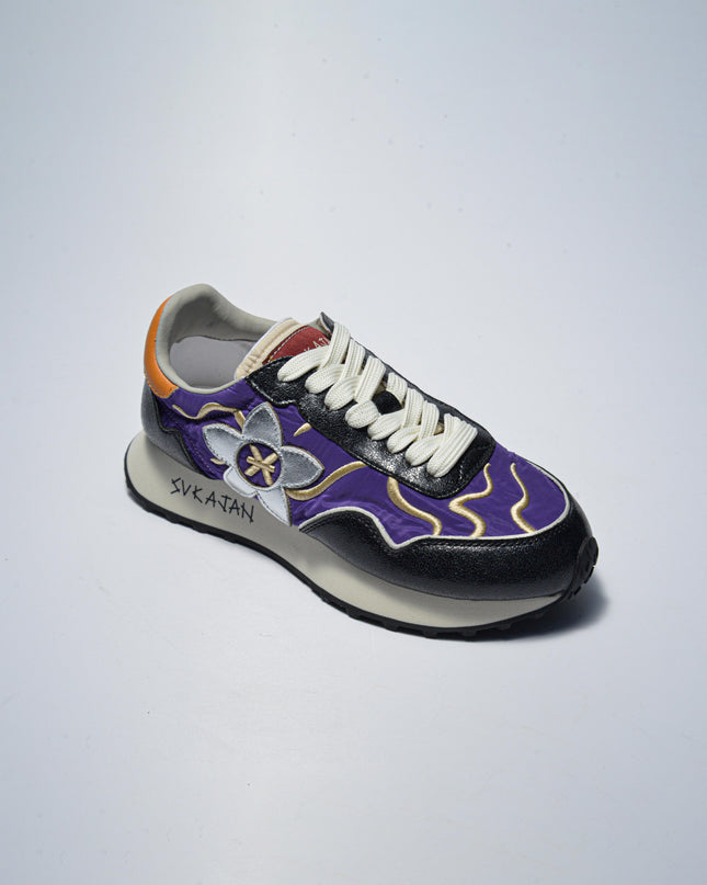 JOHN RICHMOND 9025 SNEAKERS NERA-VIOLA
