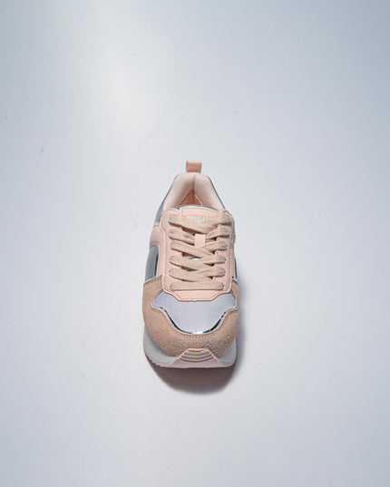 BIKKEMBERGS 0191 SNEAKERS ROSA-ARGENTO