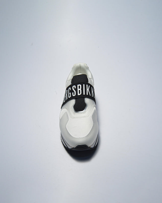 BIKKEMBERGS 0155 SLIP-ON BIANCA-NERA