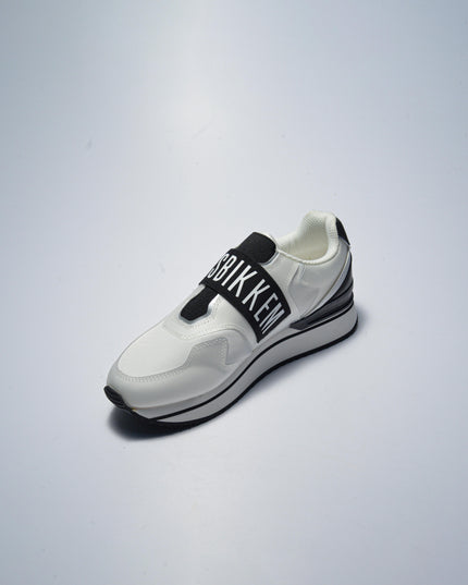 BIKKEMBERGS 0155 SLIP-ON BIANCA-NERA