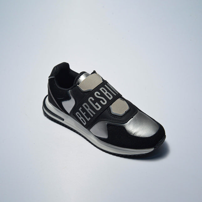 BIKKEMBERGS 1060 SNEAKERS NERA-GRIGIA