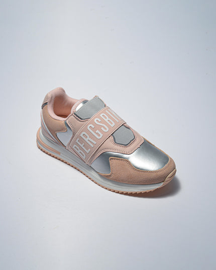 BIKKEMBERGS W190 SLIP-ON ROSA-GRIGIO
