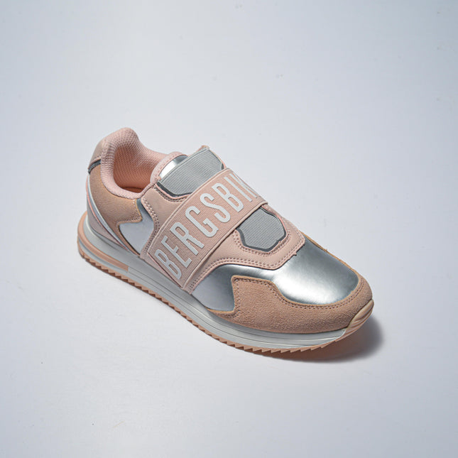 BIKKEMBERGS W190 SLIP-ON ROSA-GRIGIO