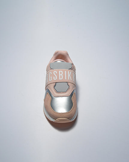 BIKKEMBERGS W190 SLIP-ON ROSA-GRIGIO
