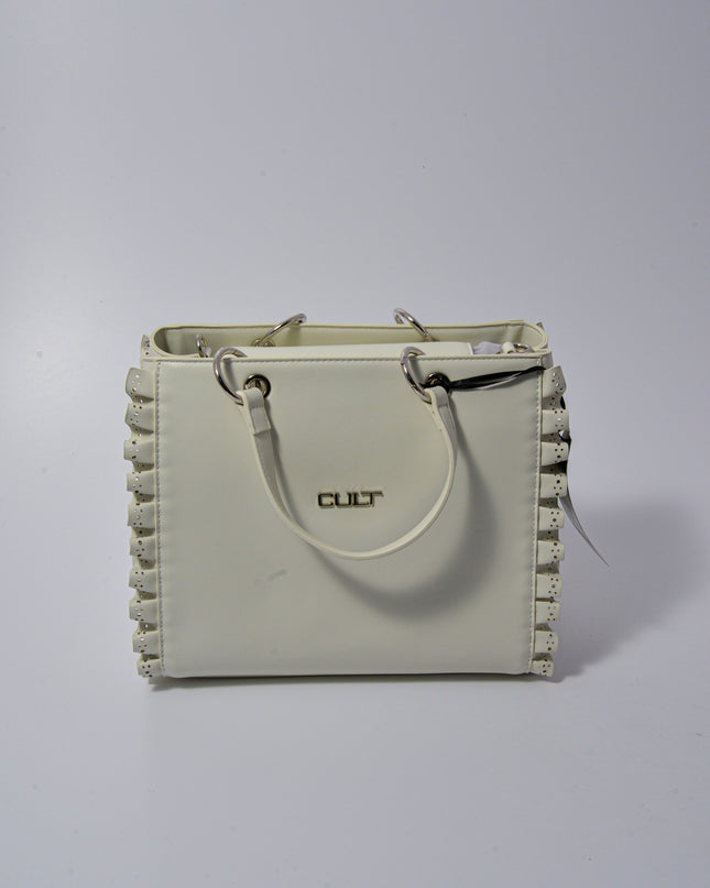 Handbag CULT MOD YOKO WHITE