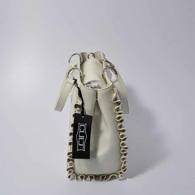 Handbag CULT MOD YOKO WHITE