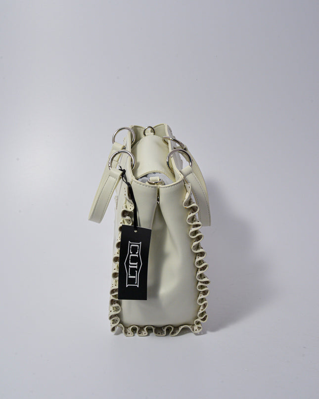 Handbag CULT MOD YOKO WHITE