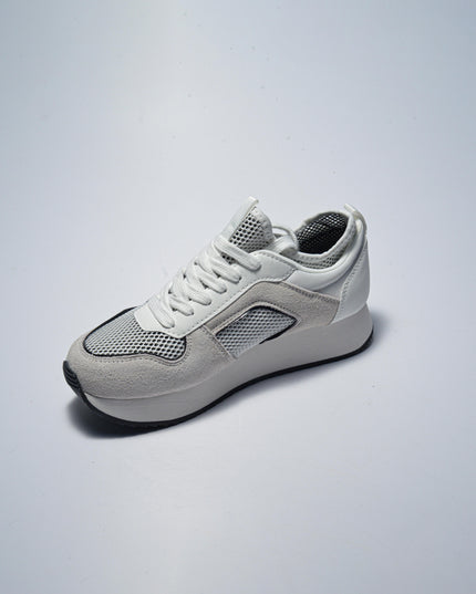 BIKKEMBERGS 0158 SNEAKERS BIANCA-GRIGIO