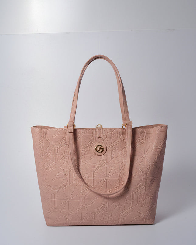 GATTINONI SHOPPER MORBIDA REVERSIBILE ROSA