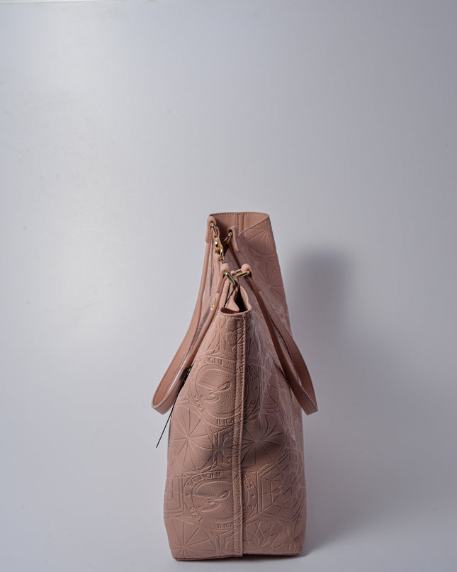 GATTINONI SHOPPER MORBIDA REVERSIBILE ROSA
