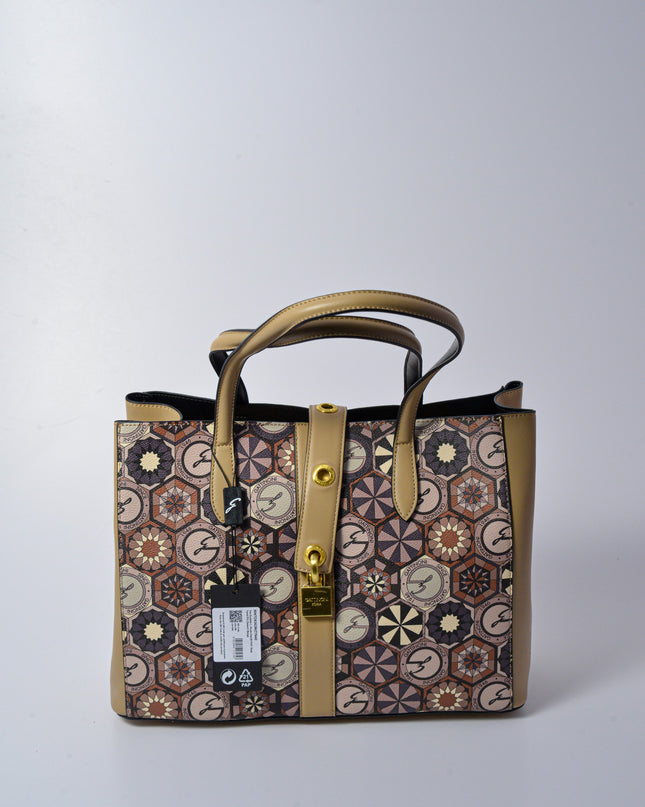 TEO.EYELETS L DOUB.HANDI PVC NEW TEOD./PU DESERT/BEIGE