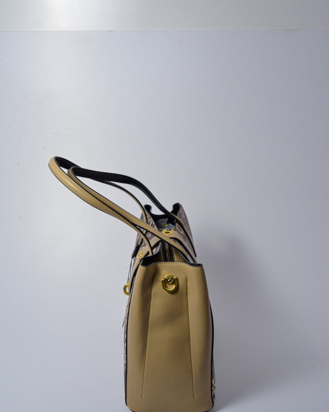 TEO.EYELETS L DOUB.HANDI PVC NEW TEOD./PU DESERT/BEIGE