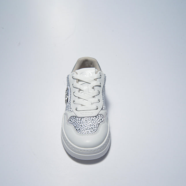 LIU JO 5037 SNEAKERS BIANCA-ARGENTO