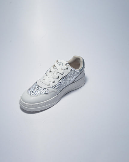 LIU JO 5037 SNEAKERS BIANCA-ARGENTO