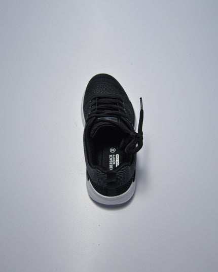 LUMBERJACK 0023 SNEAKERS IN TELA NERA-GRIGIA