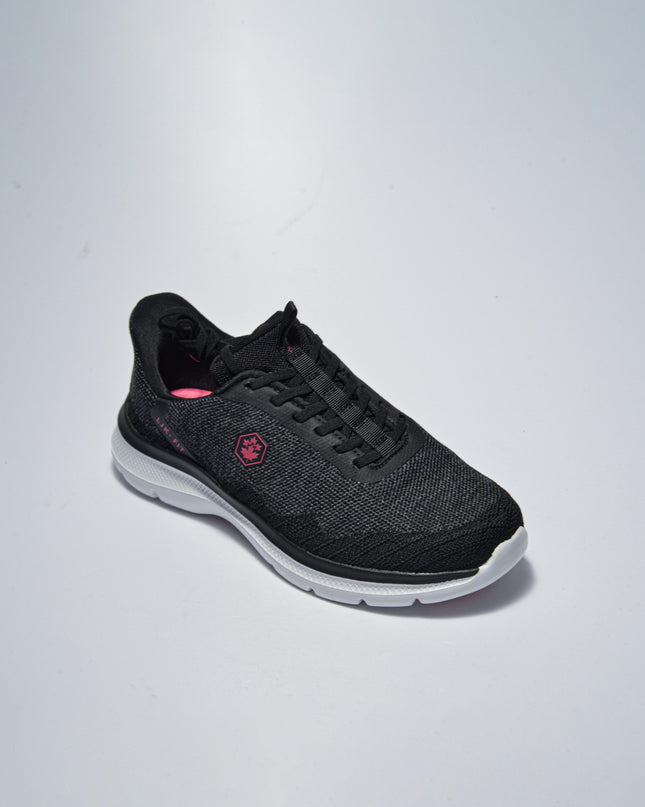 LUMBERJACK B001 SNEAKERS IN TELA NERA