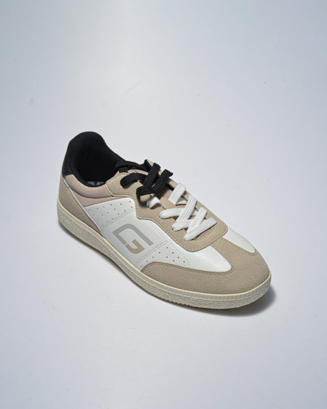 GAUDI C.C 4240 SNEAKERS BEIGE-BIANCA
