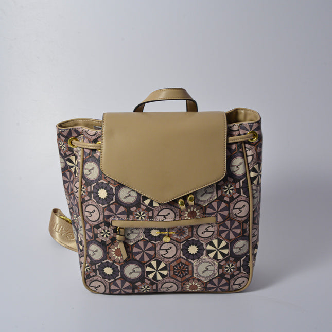 TEOD.Daily BACKPACK PVC NEW TEOD./PU DESERT/ BEIGE