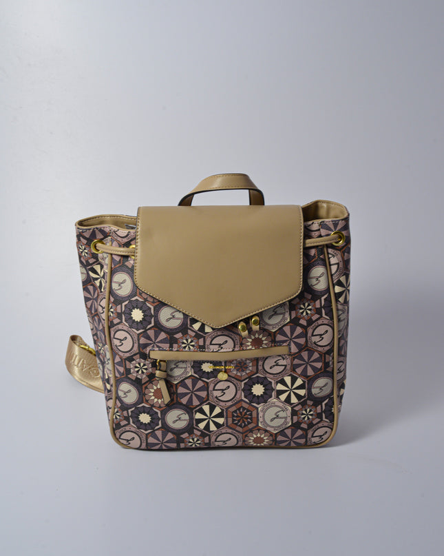 TEOD.Daily BACKPACK PVC NEW TEOD./PU DESERT/ BEIGE