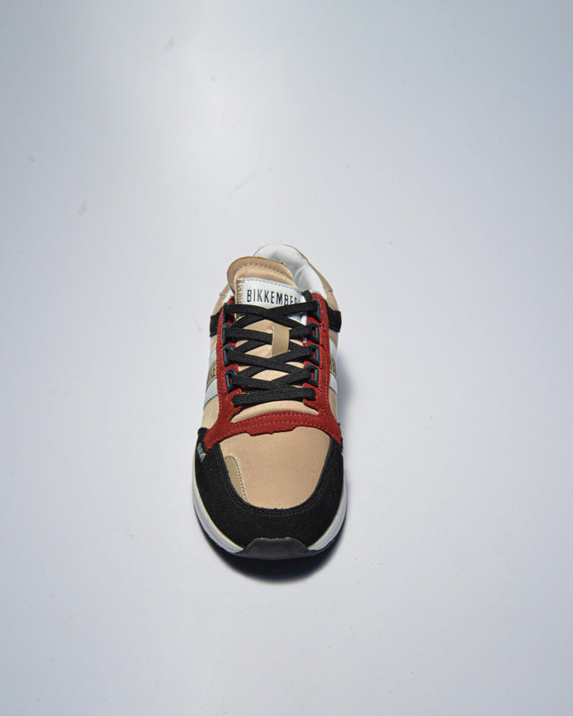 BIKKEMBERGS 05\CP C.C SNEAKERS NERA-BEIGE
