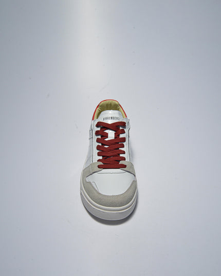 BIKKEMBERGS 11\CP SNEAKERS BIANCA-ROSSO